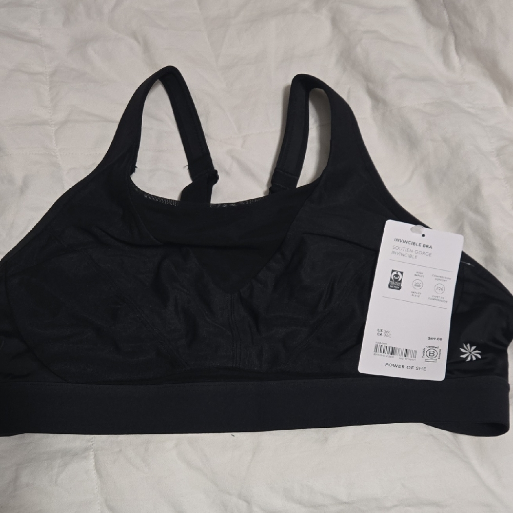 Athleta Black Sports Bra